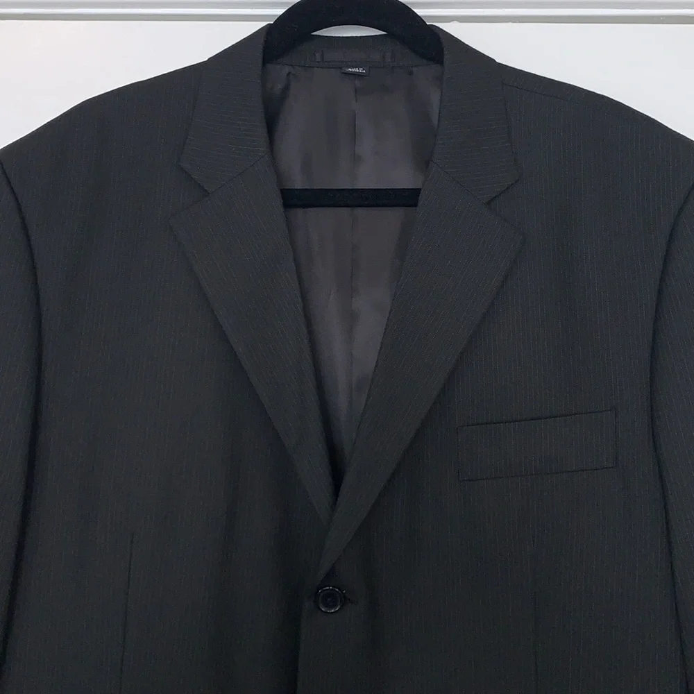 NWOT Alfani Pinstripe Suit Jacket Blazer XL